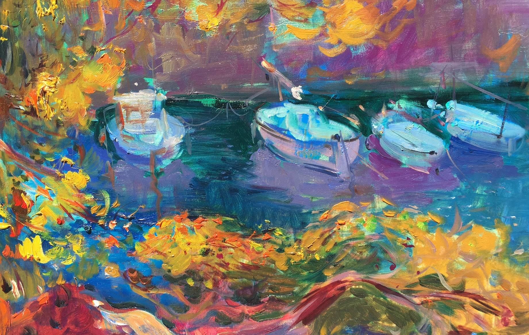 MALLORCA LANDSCHAFT – Painting von Daniel Codorniu