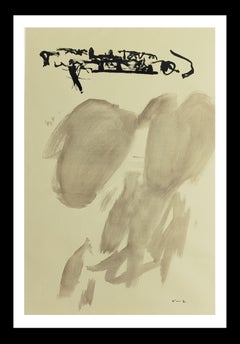 Ruz. Vertical  original abstract acrylic painting