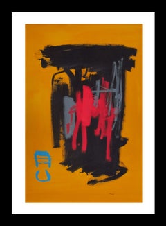 Rafael Ruz 2920 – Original-Acrylgemälde im abstrakten Stil