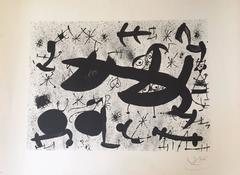 JIOAN MIRO - LITHOGRAPHY - "HOMENATGE A JOAN PRATS"