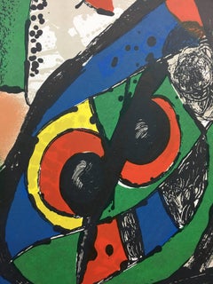 JOAN MIRO - LITHOGRAPHY - "Joan Miró Lithographes IV"