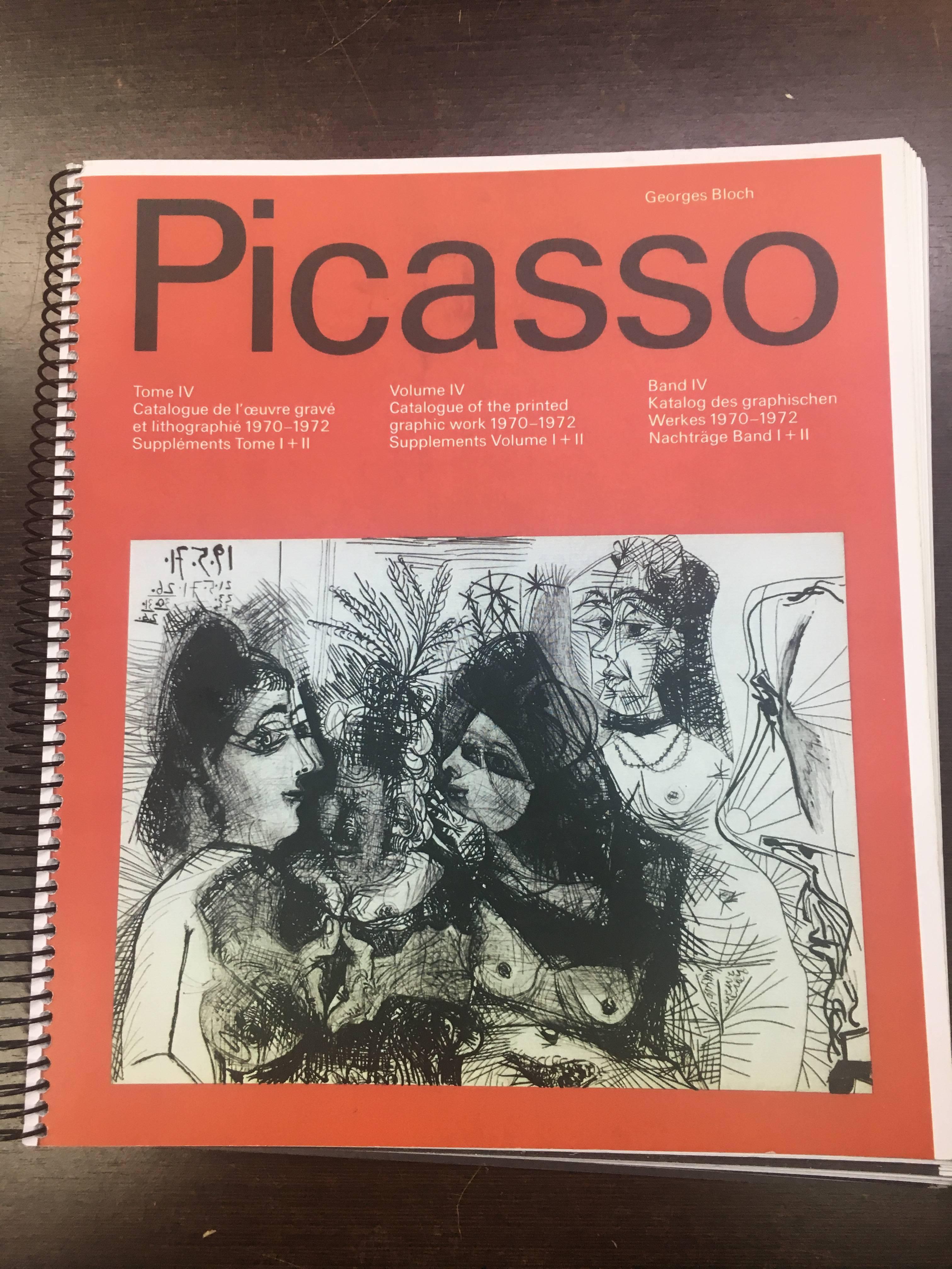 PICASSO - ORIGINAL ETCHING GRAPHYCS - LIMITED EDITION - 