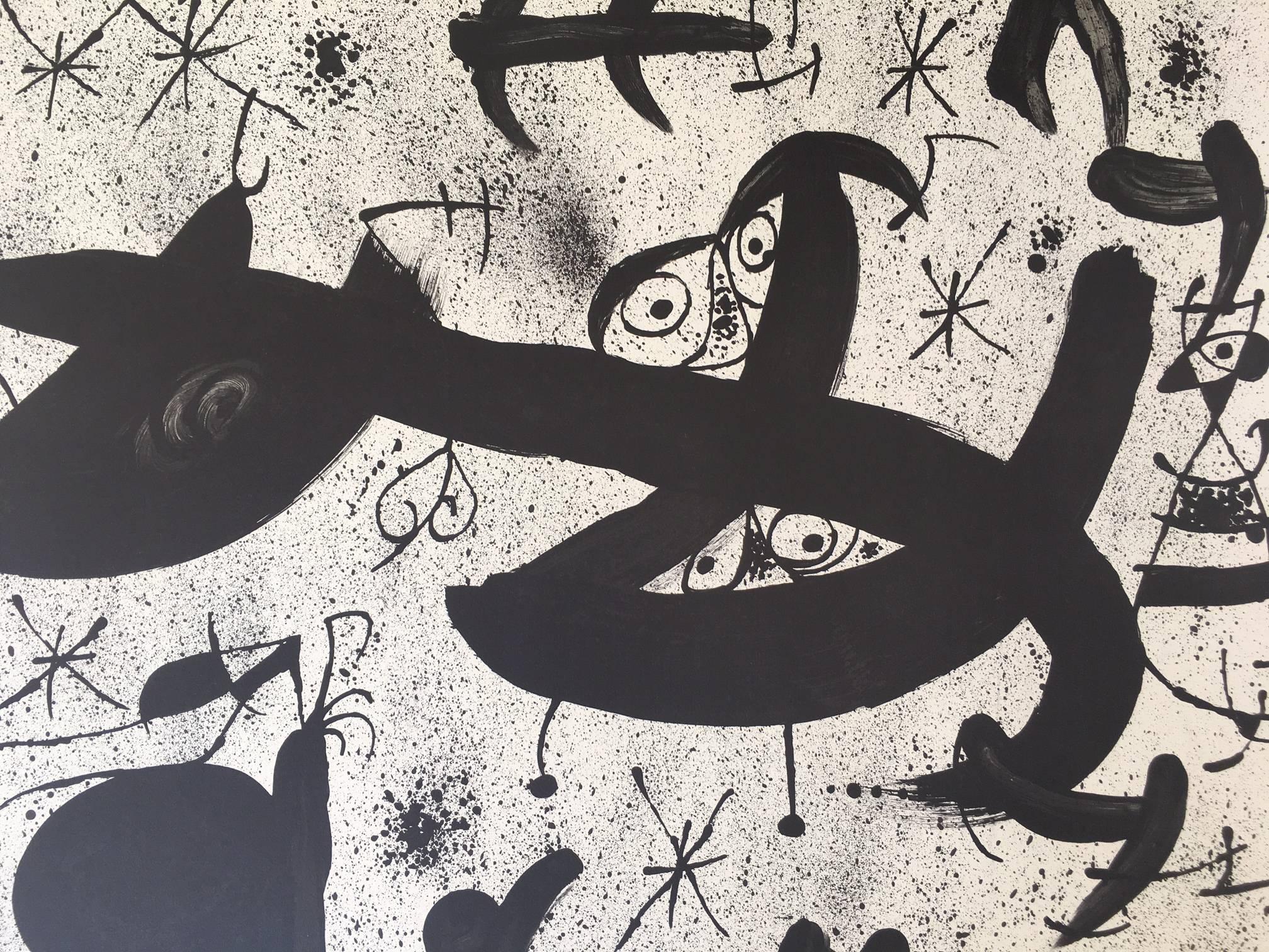 JOAN MIRO - LITHOGRAPHY GRAPHYCS - 