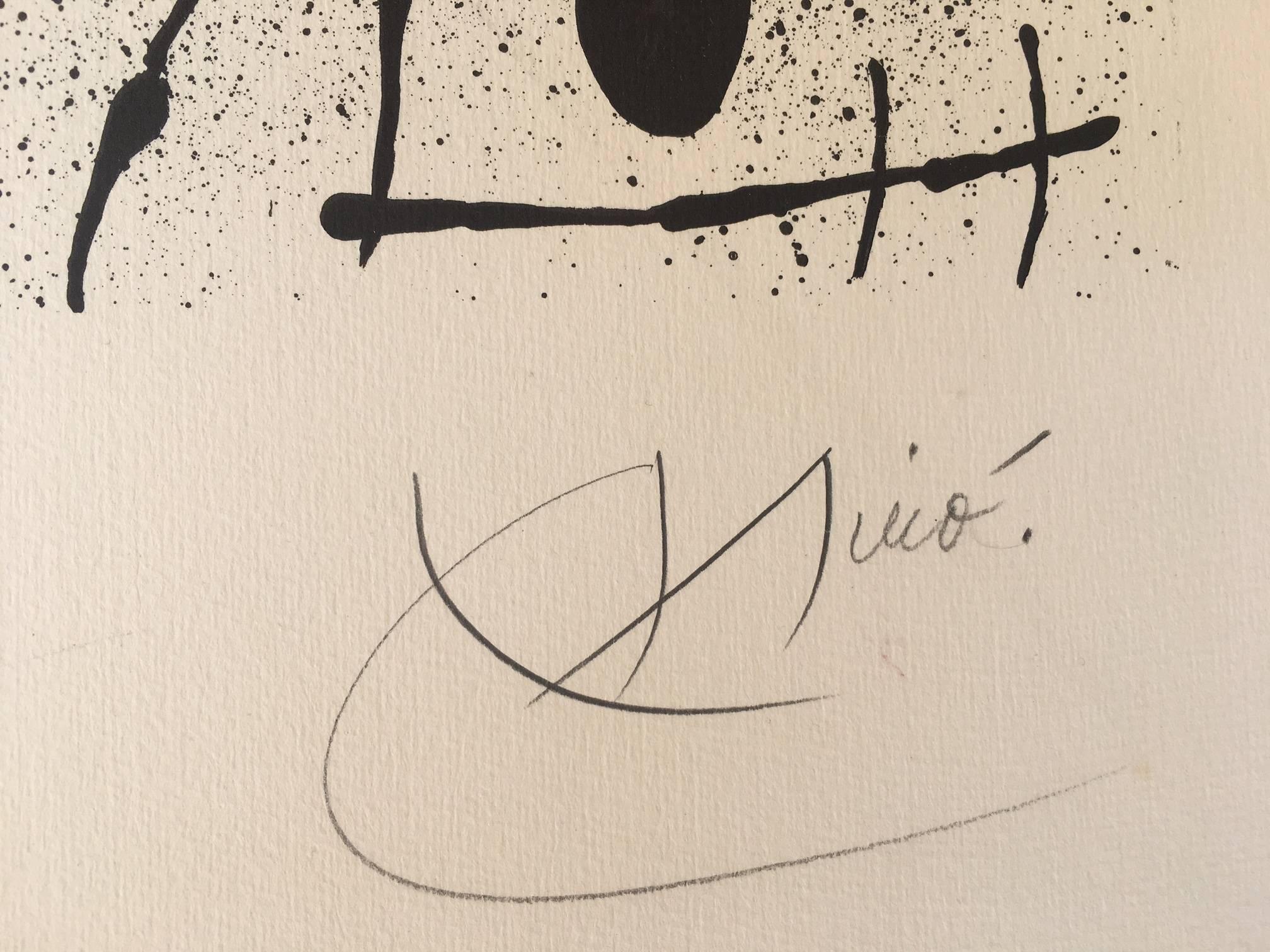 JOAN MIRO - LITHOGRAPHY GRAPHYCS - 