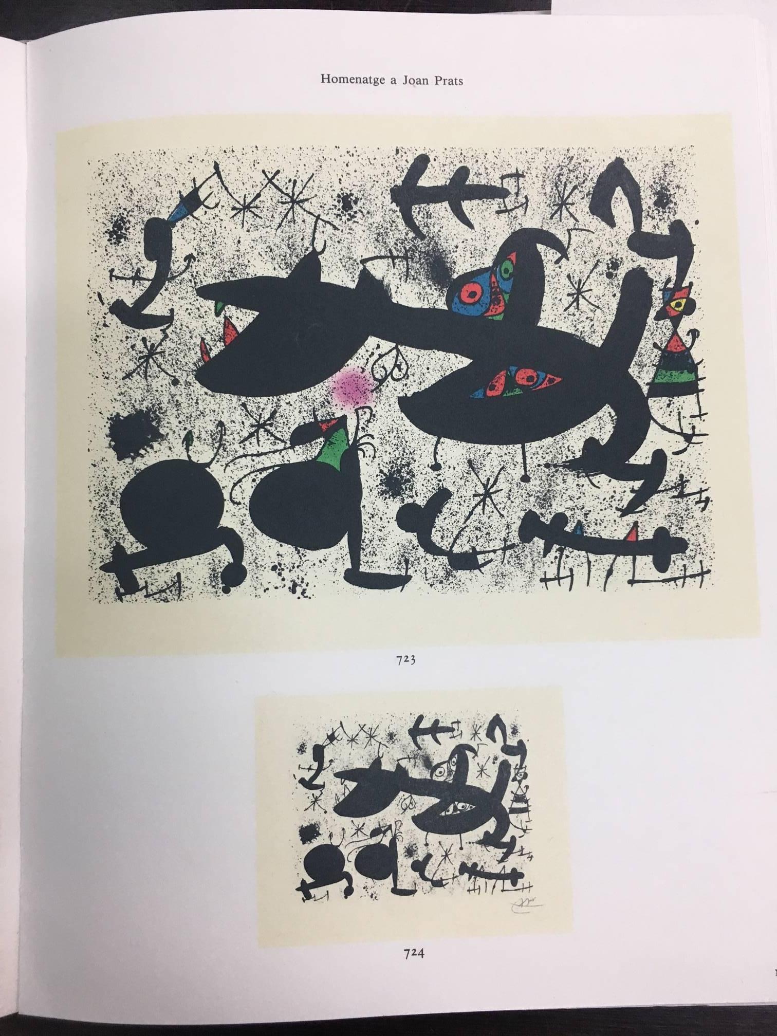 JOAN MIRO - LITHOGRAPHY GRAPHYCS - 