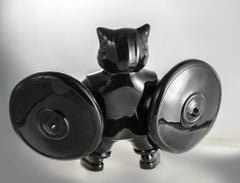 "WARROIR CAT" 2011 original sculpture
