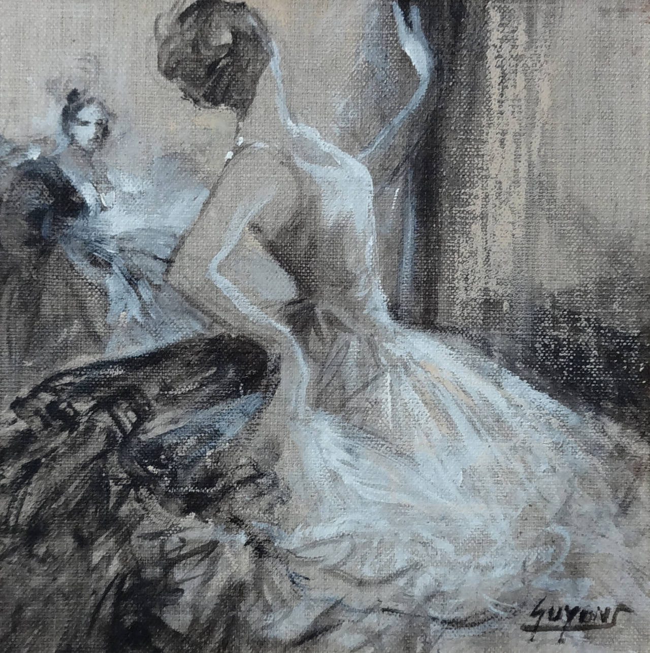 Michel Guyon Portrait Painting - Prima Ballerina