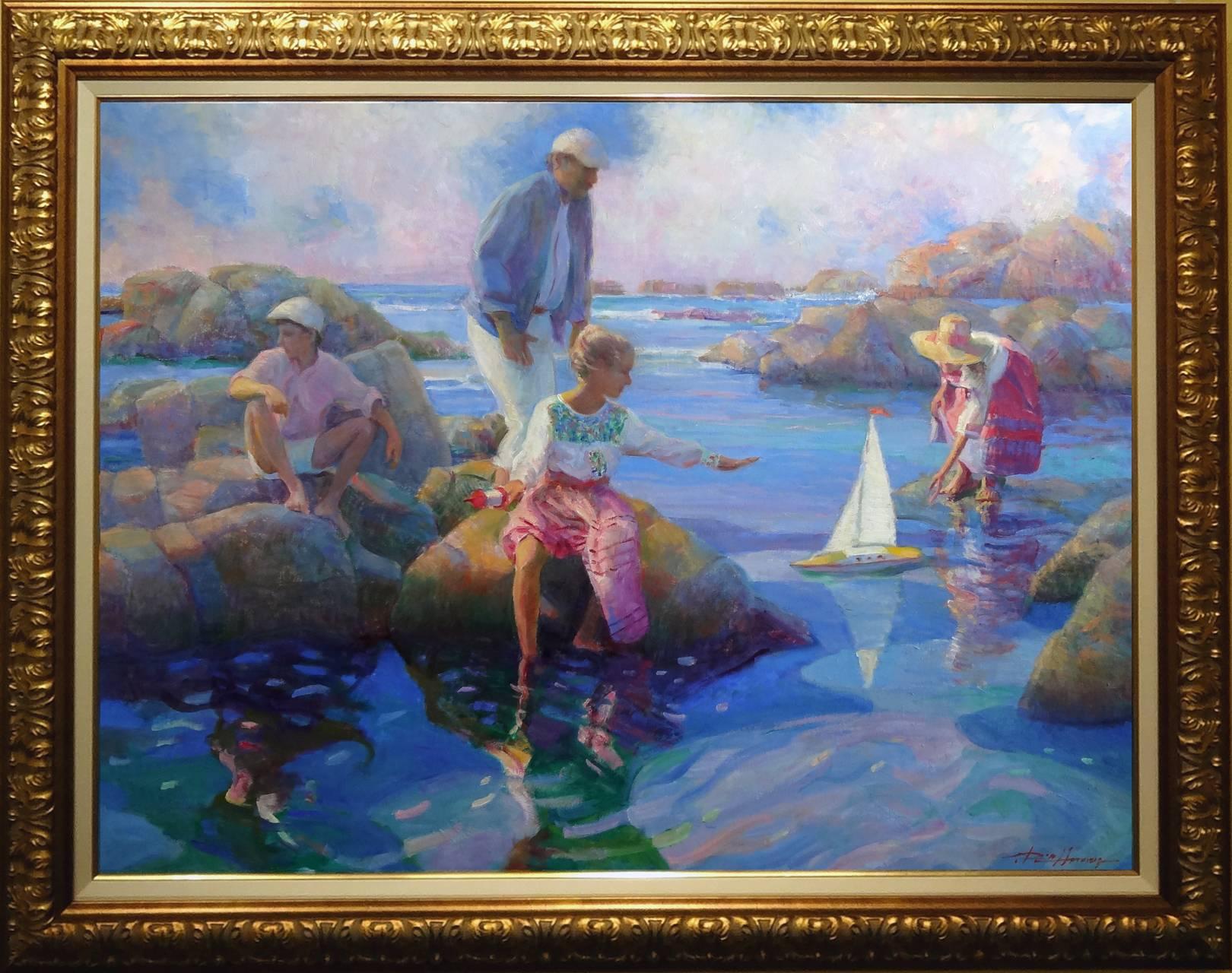 Memories at the Cove - Painting by Don Hatfield