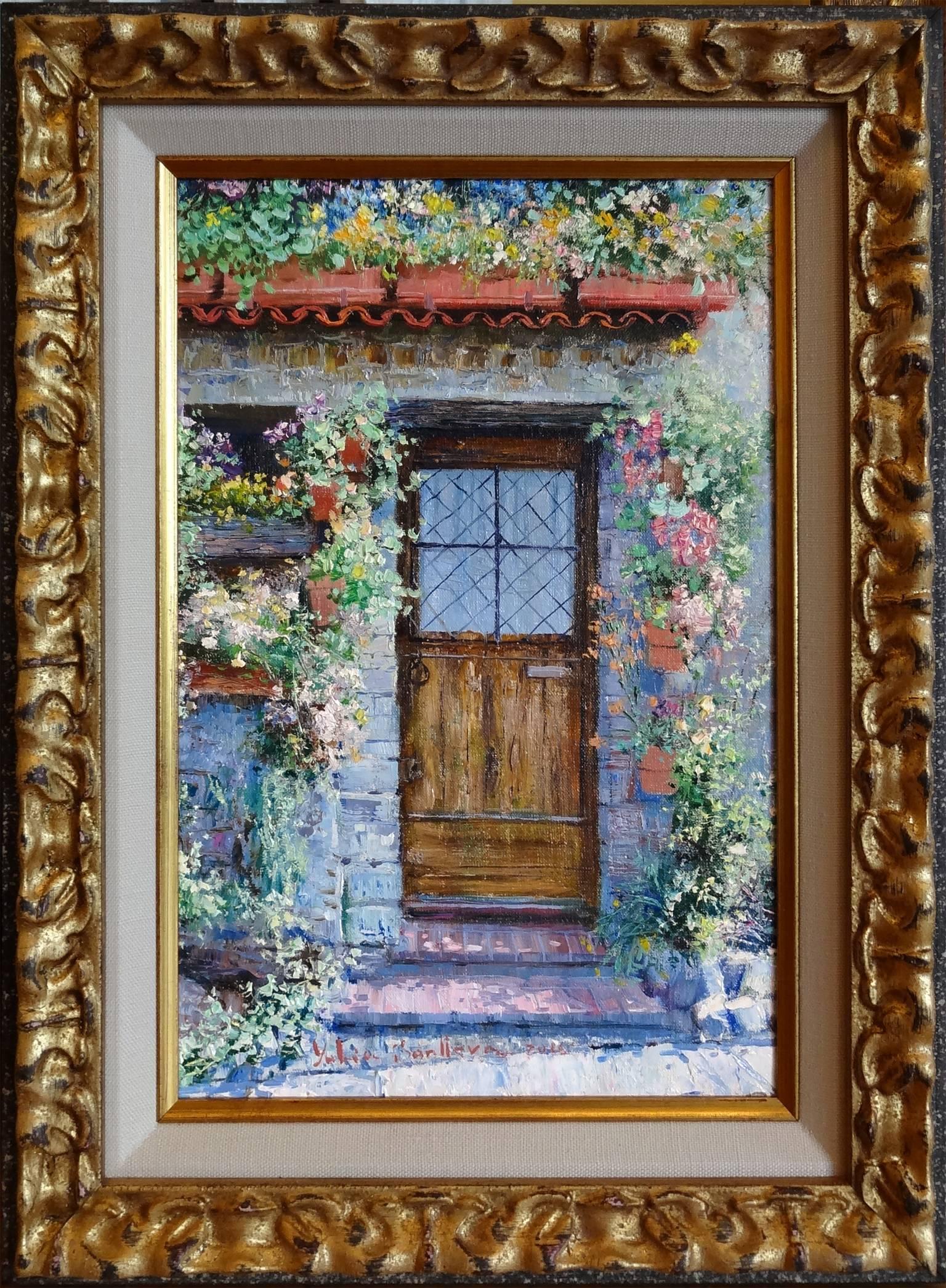 La Puerta (The Door) - Painting by Yulia Sonlleva