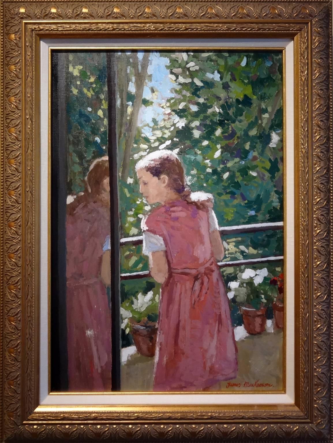 The Balcony - Painting by James MacKeown