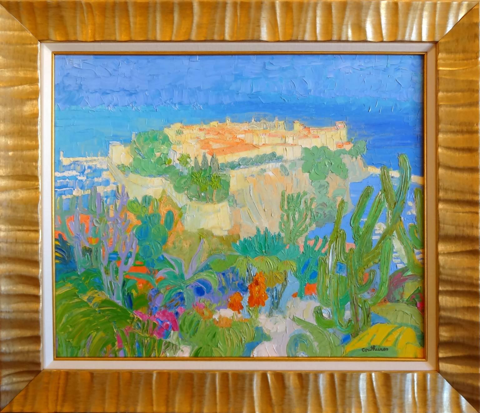 Débauche végétale - Painting de Daniel Couthures