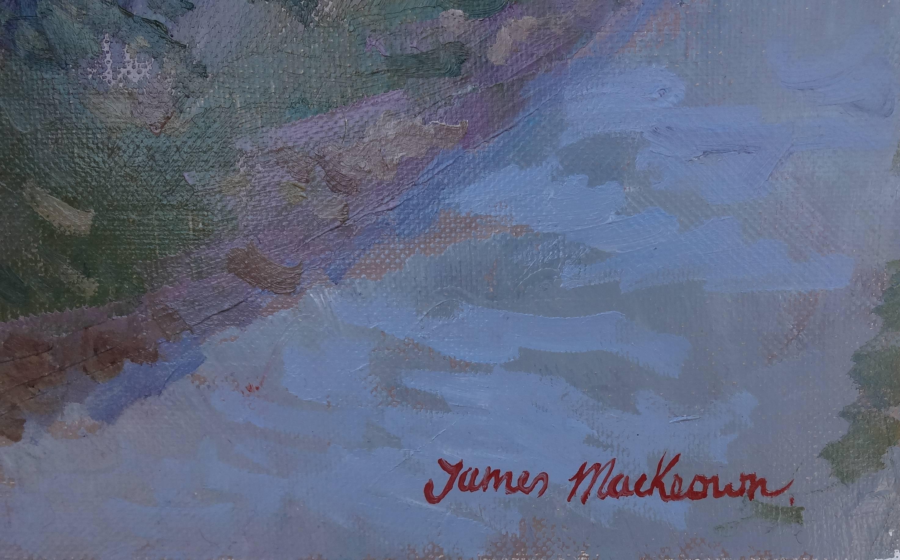 A. Stone Mauer – Painting von James MacKeown