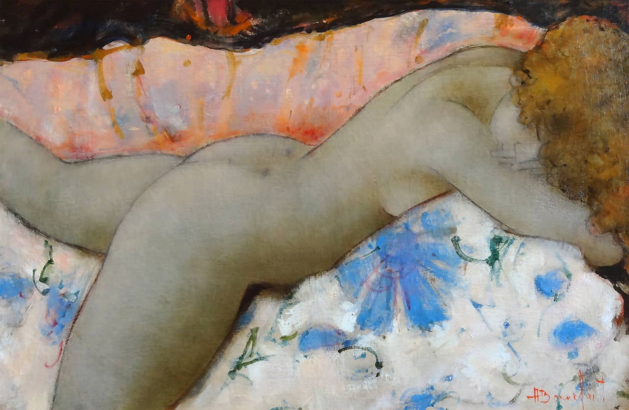 Alain Bonnefoit Portrait Painting - Reese