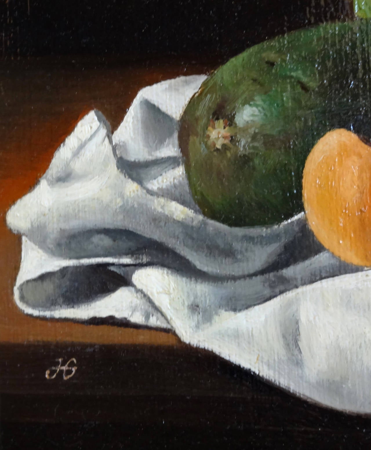 Figs (Les Figues) (Realismus), Painting, von Jean Grimal