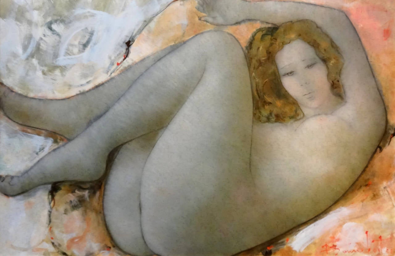 Alain Bonnefoit Nude Painting - Felicity