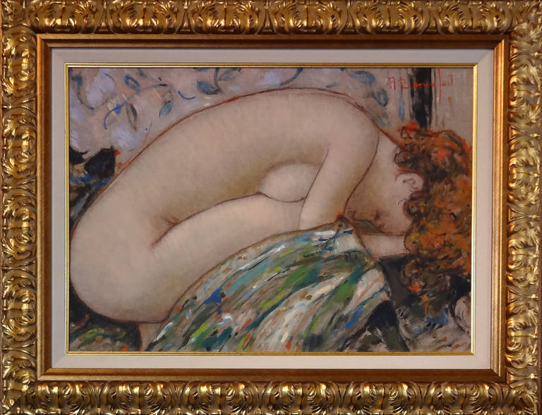 Andie - Painting by Alain Bonnefoit