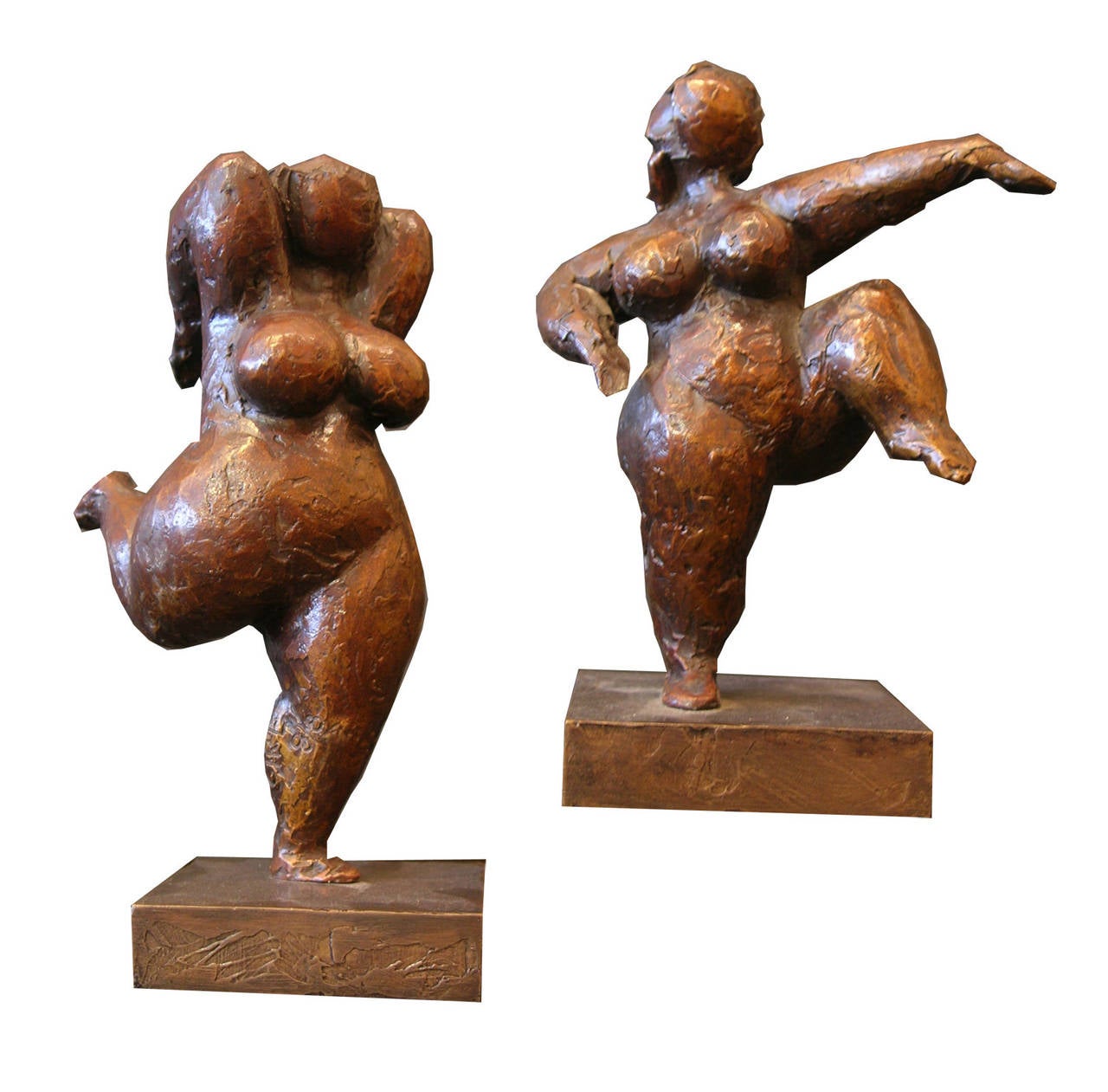 Eric Cire Nude Sculpture - Etirement and Pas de Dance
