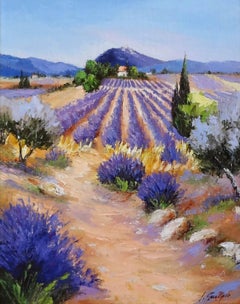 Lavender at the Foot of Mont Ventoux (Lavandes au Pied du Ventoux)