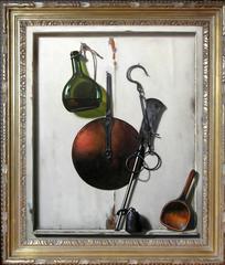 Utensils with a Bottle of Wine (Ustensiles avec Bouteille de Vin)