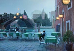 Venice, Cafe near Academia Bridge