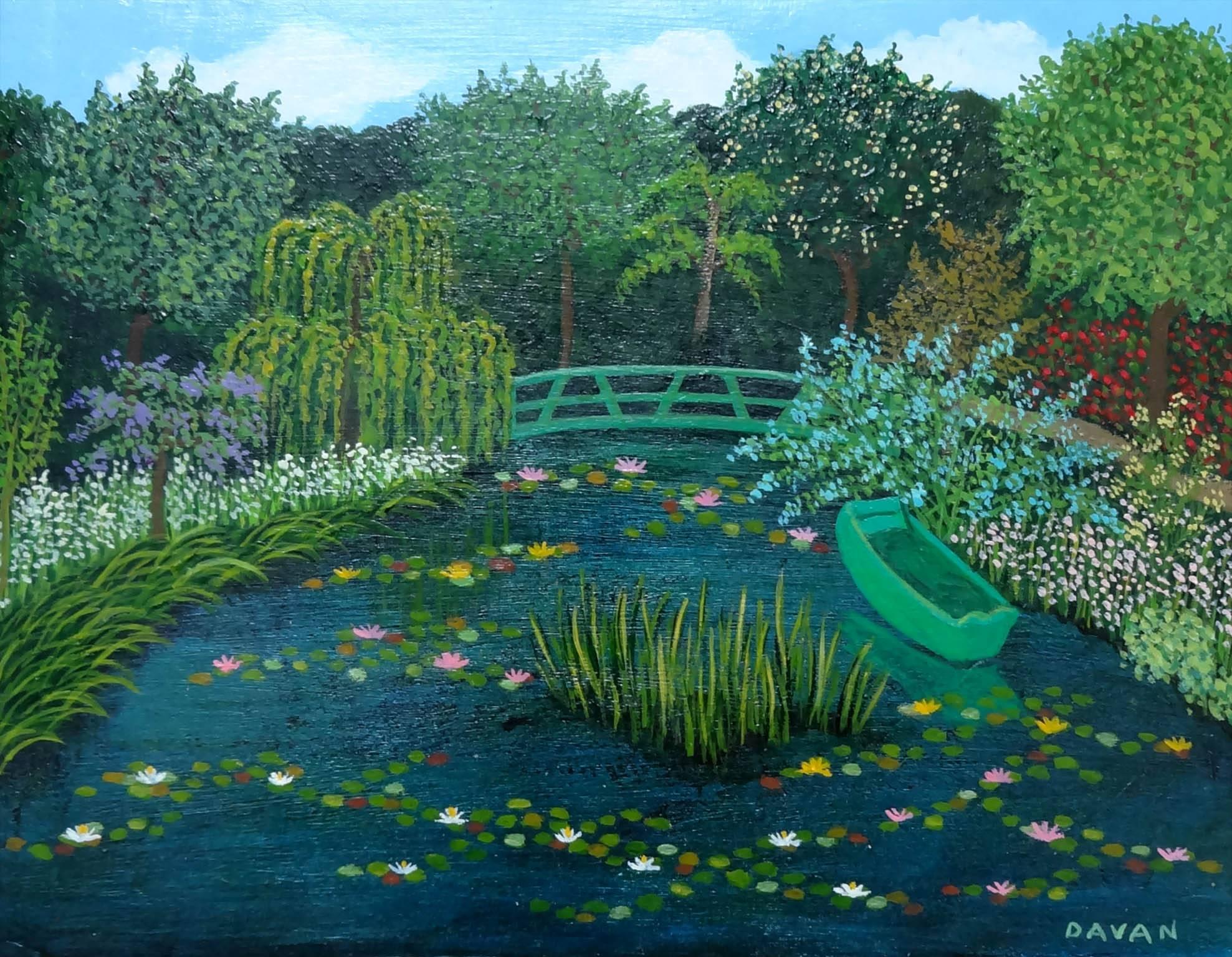 Yohanna Wanda Davan Landscape Painting - Giverny