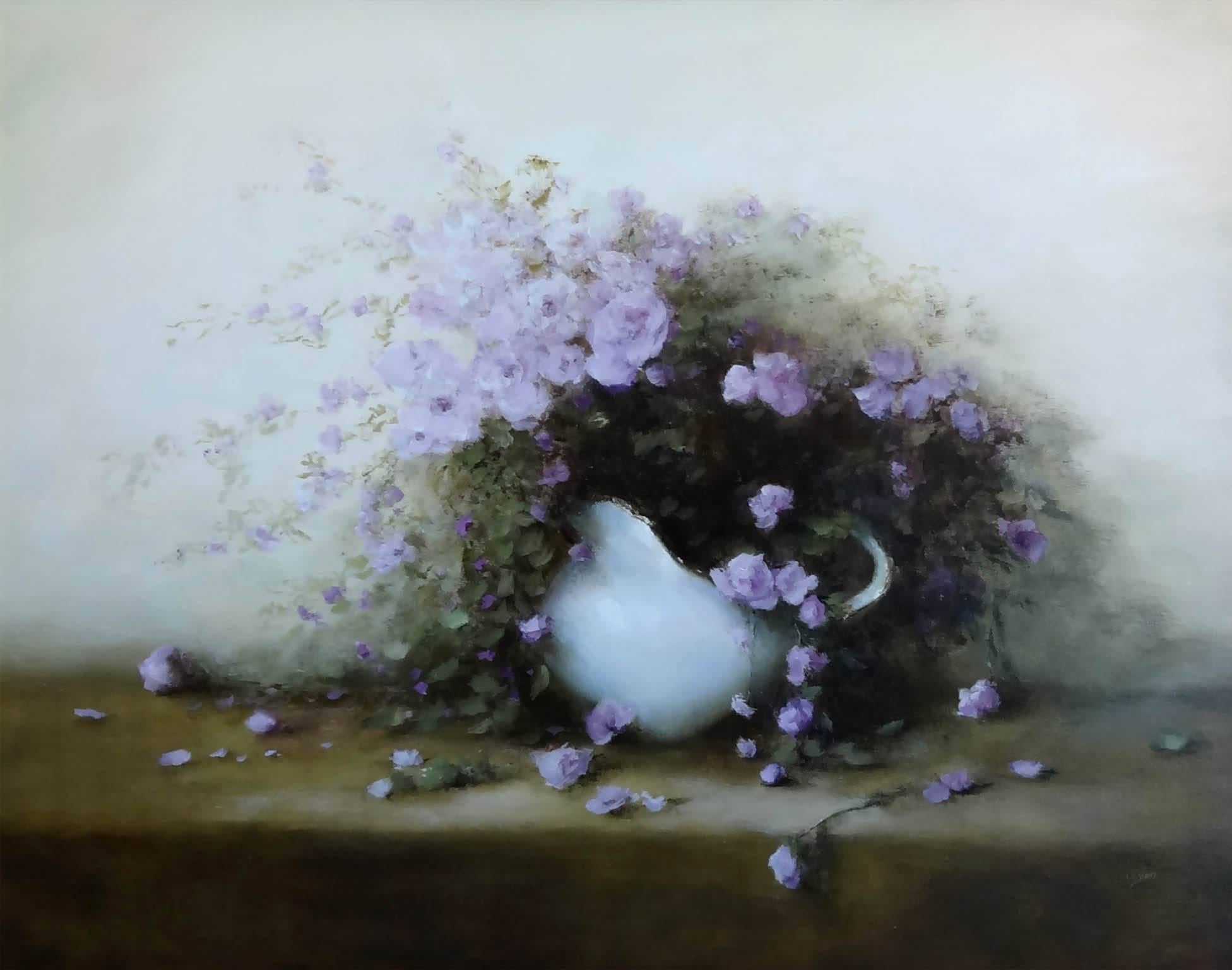 Judith Levin Still-Life Painting - Blossoms