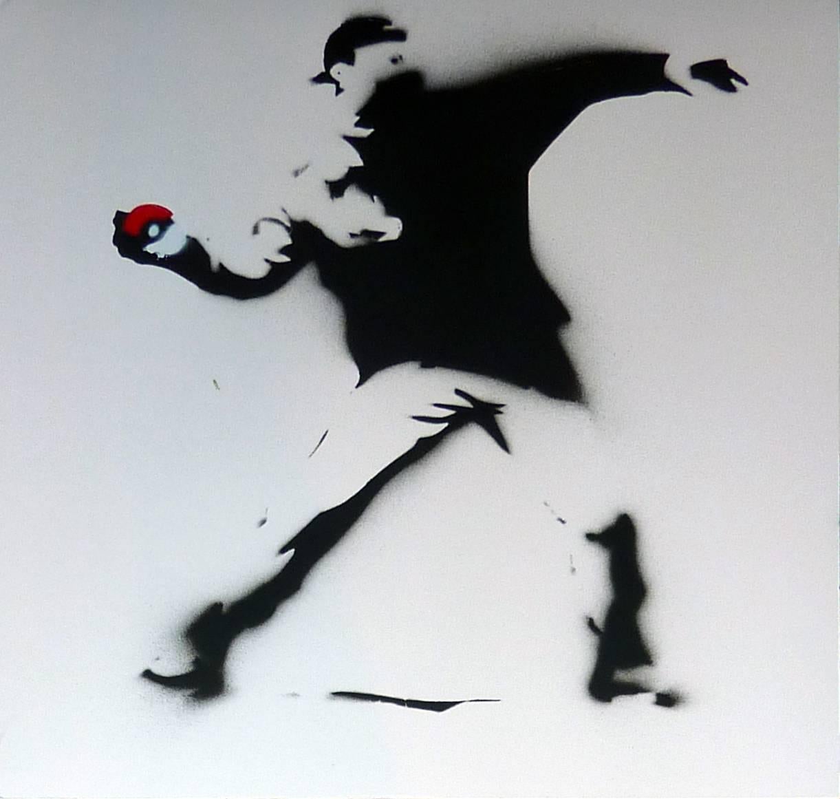 Pokemon - Art by Banksy