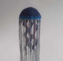 Sculpture "Water / Mother Night Blue"
