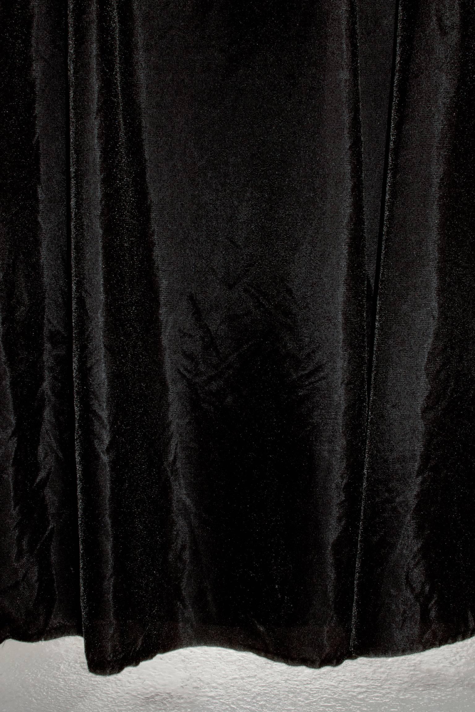 Jakub Dolejš Still-Life Photograph - Black Curtain