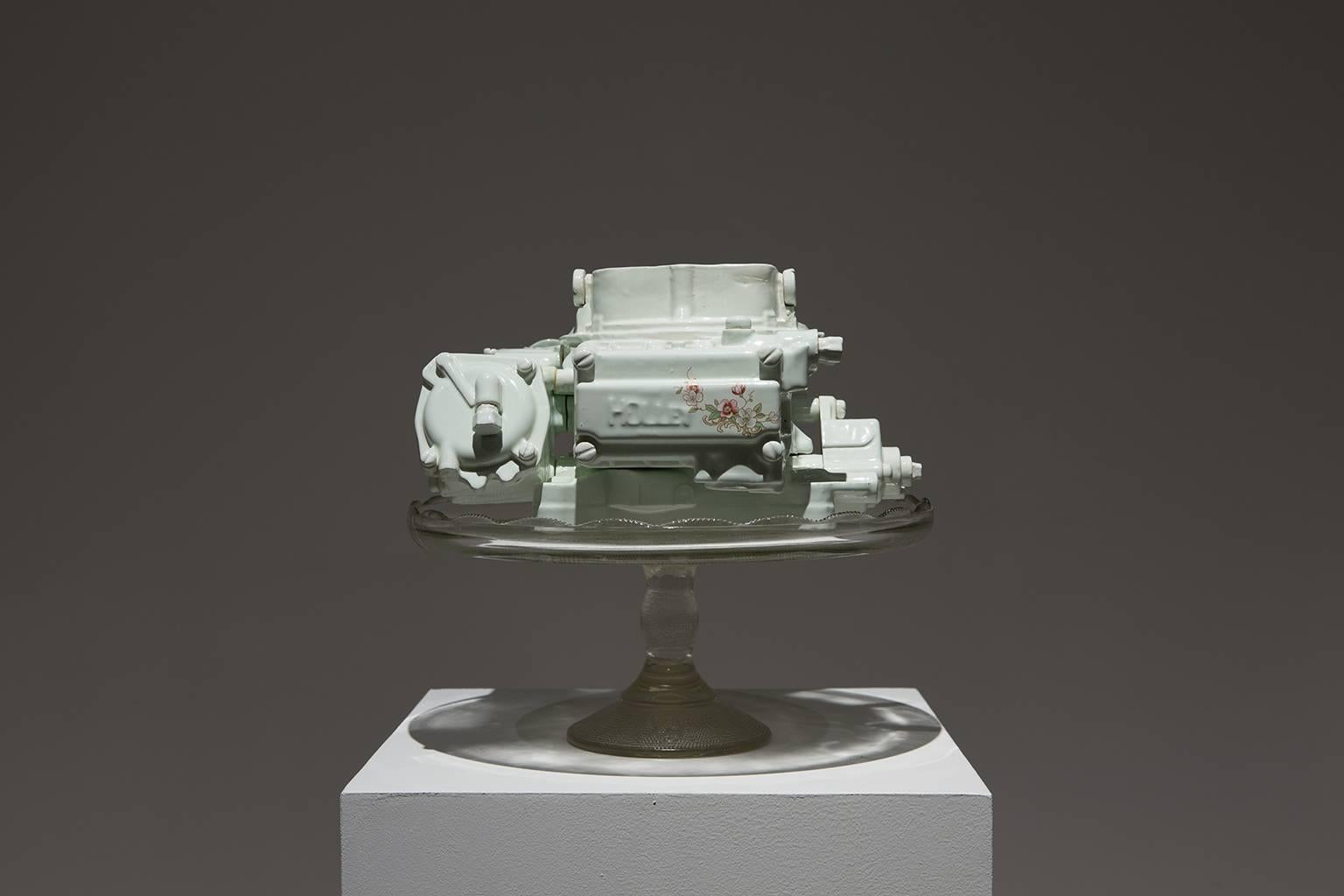 Clint Neufeld Figurative Sculpture - Holly Carburettor