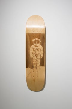 Dead Astronaut from the series Skateboard Deck