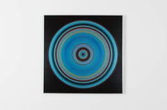 Nuit Blanche à Chicago, Contemporary Abstract Photography on Aluminum