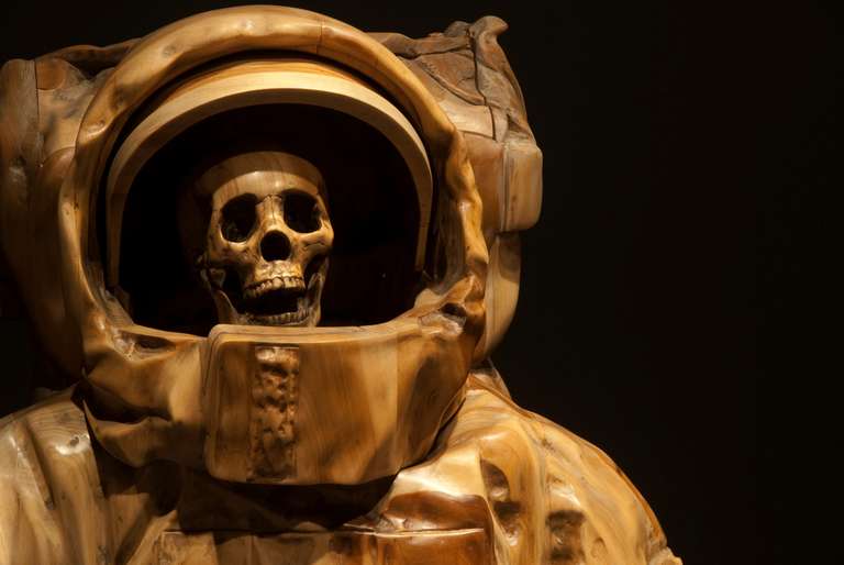 Dead Astronaut - Sculpture by Brandon Vickerd