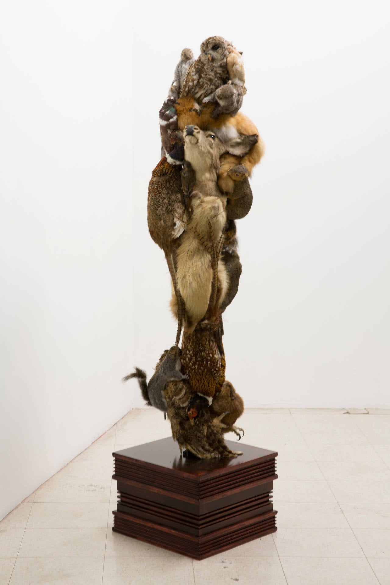 Animal Man - Contemporary Sculpture by Brandon Vickerd