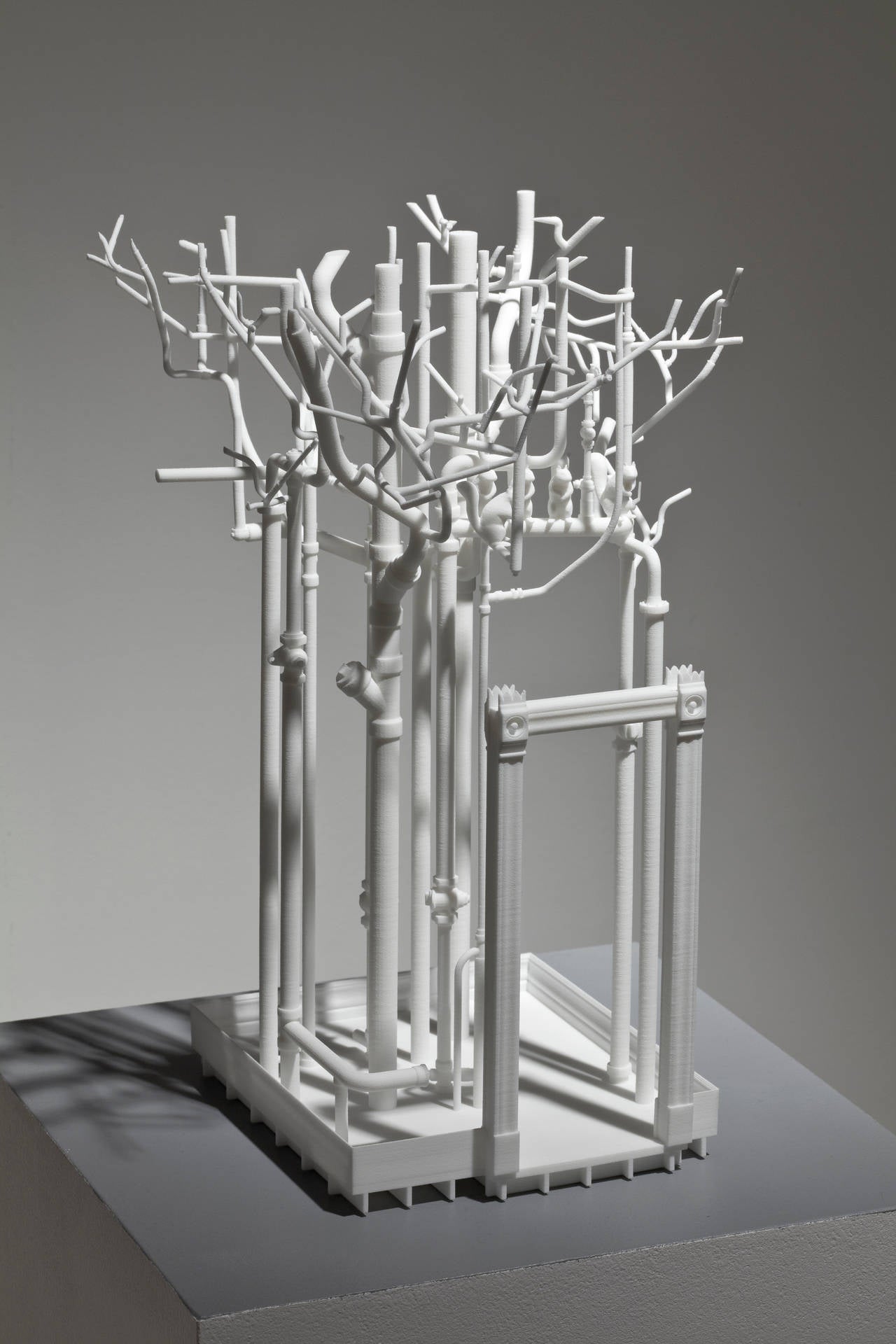 La forêt - Sculpture by Guillaume Lachapelle
