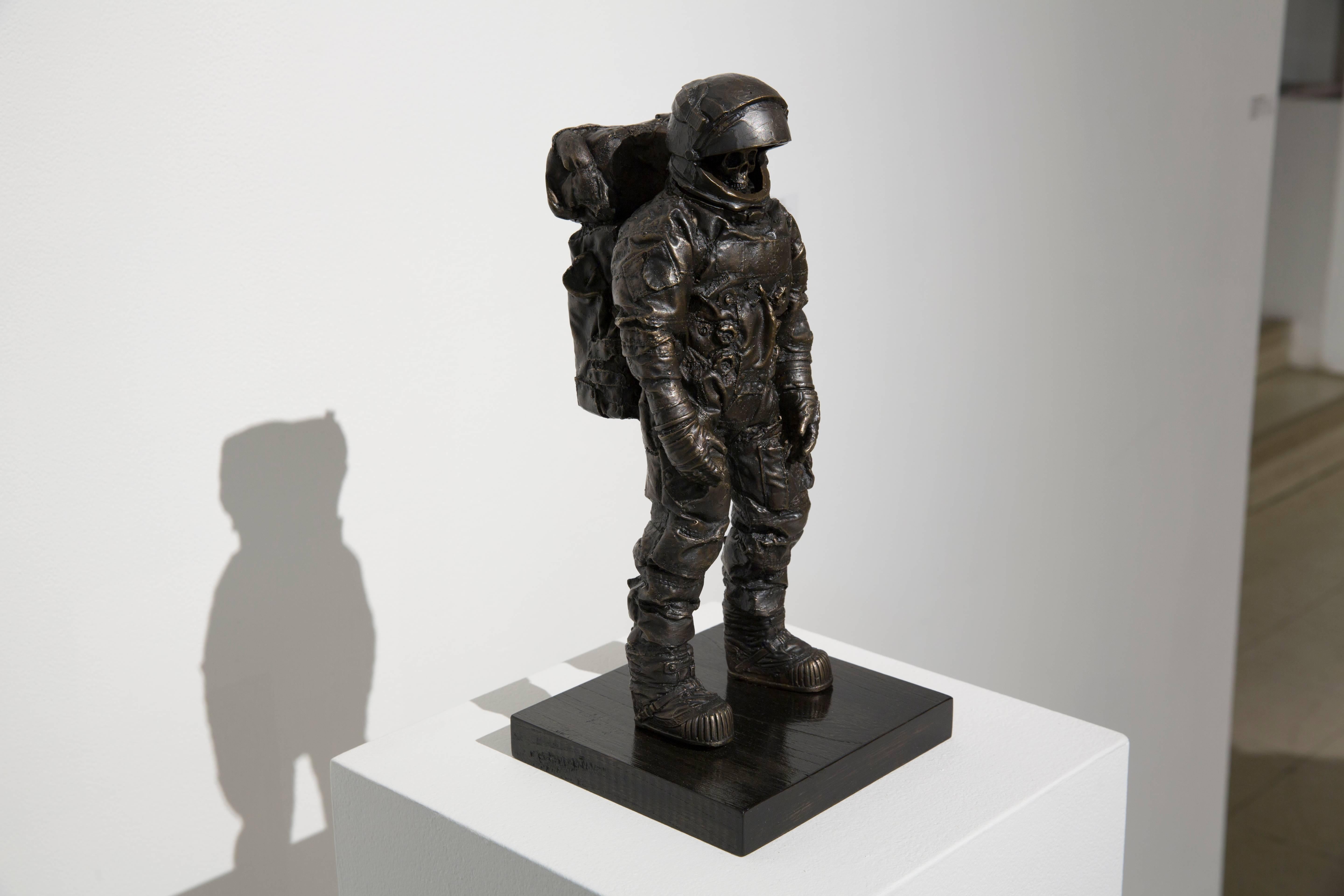Little Dead Astronaut - Sculpture by Brandon Vickerd