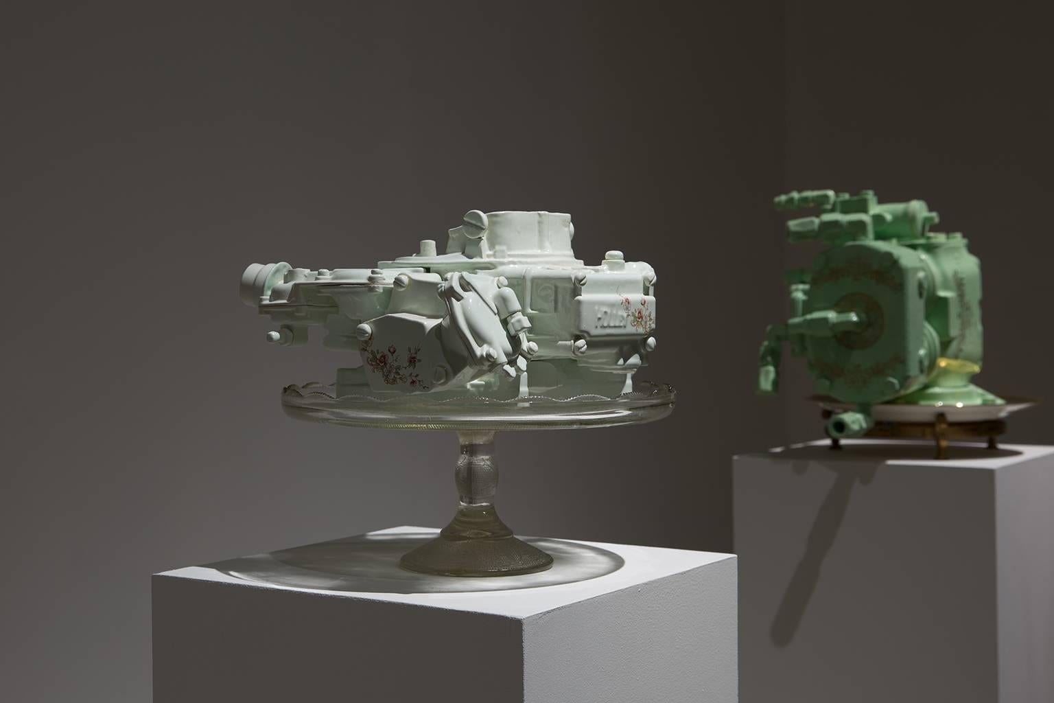 Holly Carburettor - Contemporary Sculpture by Clint Neufeld