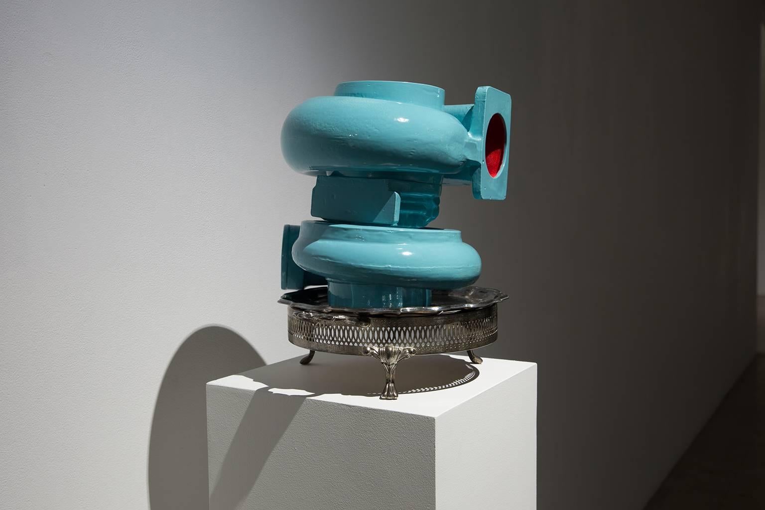 Detroit Diesel Hydraulic Pump - Sculpture by Clint Neufeld