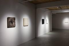 Where These Ways Crossed: Abstract Oil Painting on Wood Panel, 2010