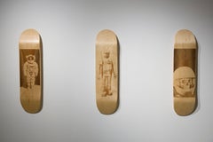 Ghost Rider from the series Skateboard Deck