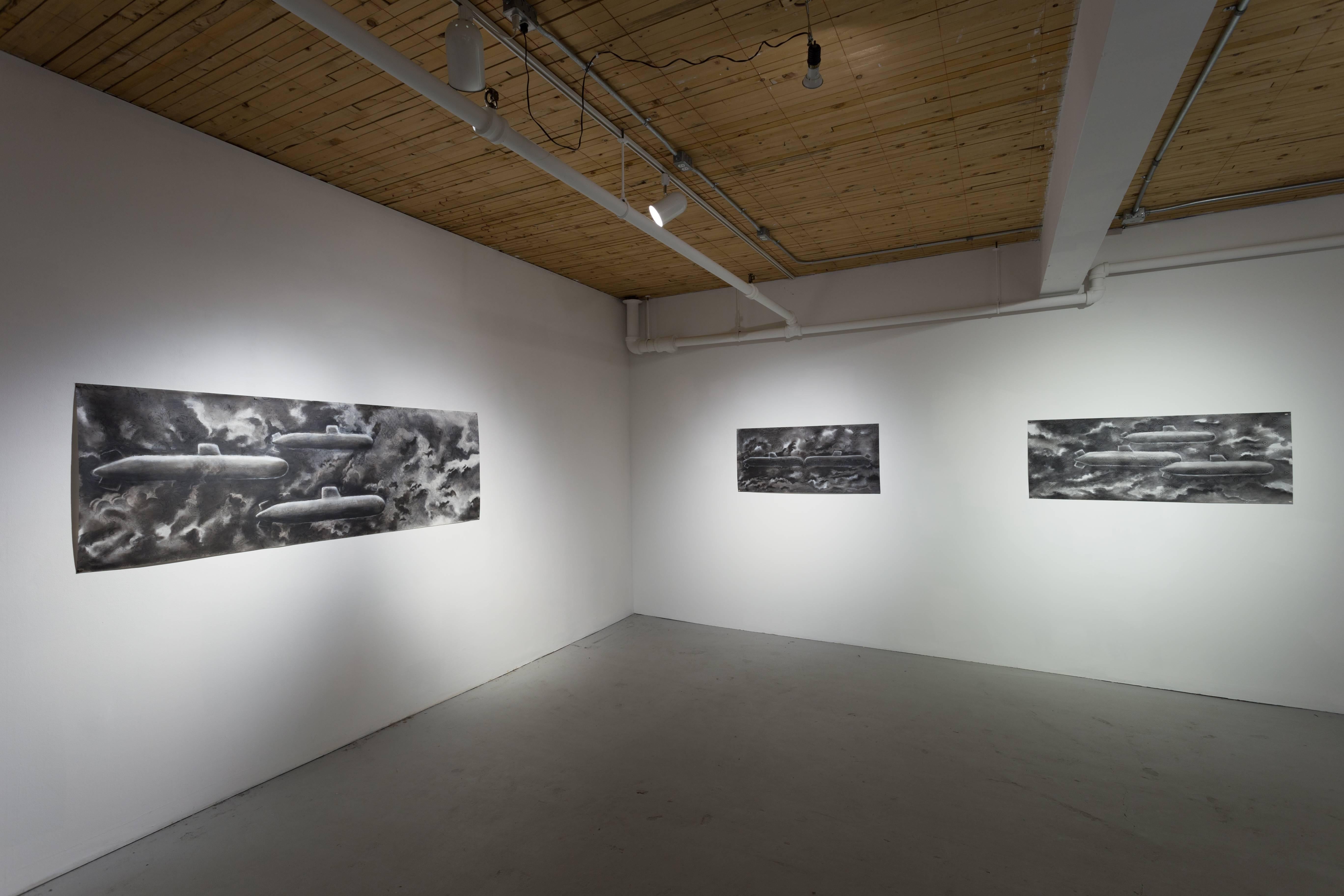 En faisant courir la bulle - Art de Cal Lane