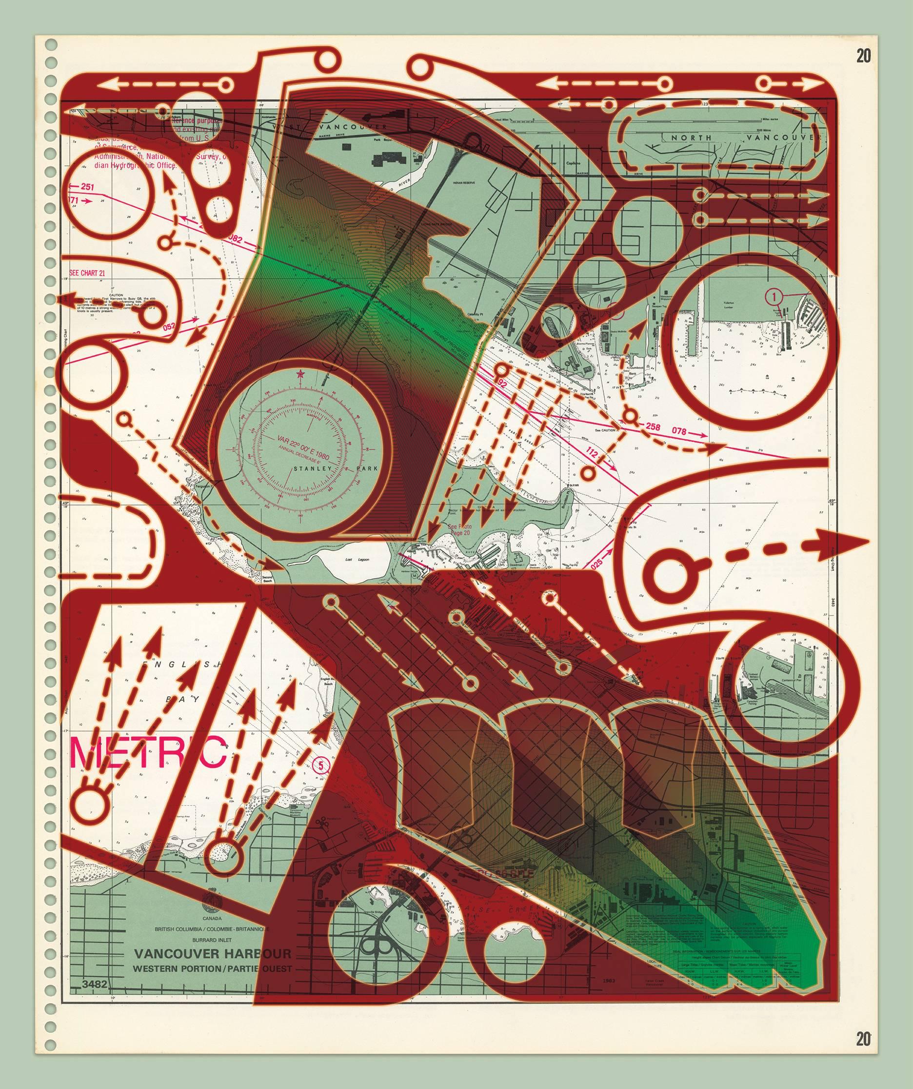 Sonny Assu Abstract Print - The paradise Syndrome, Voyage #20