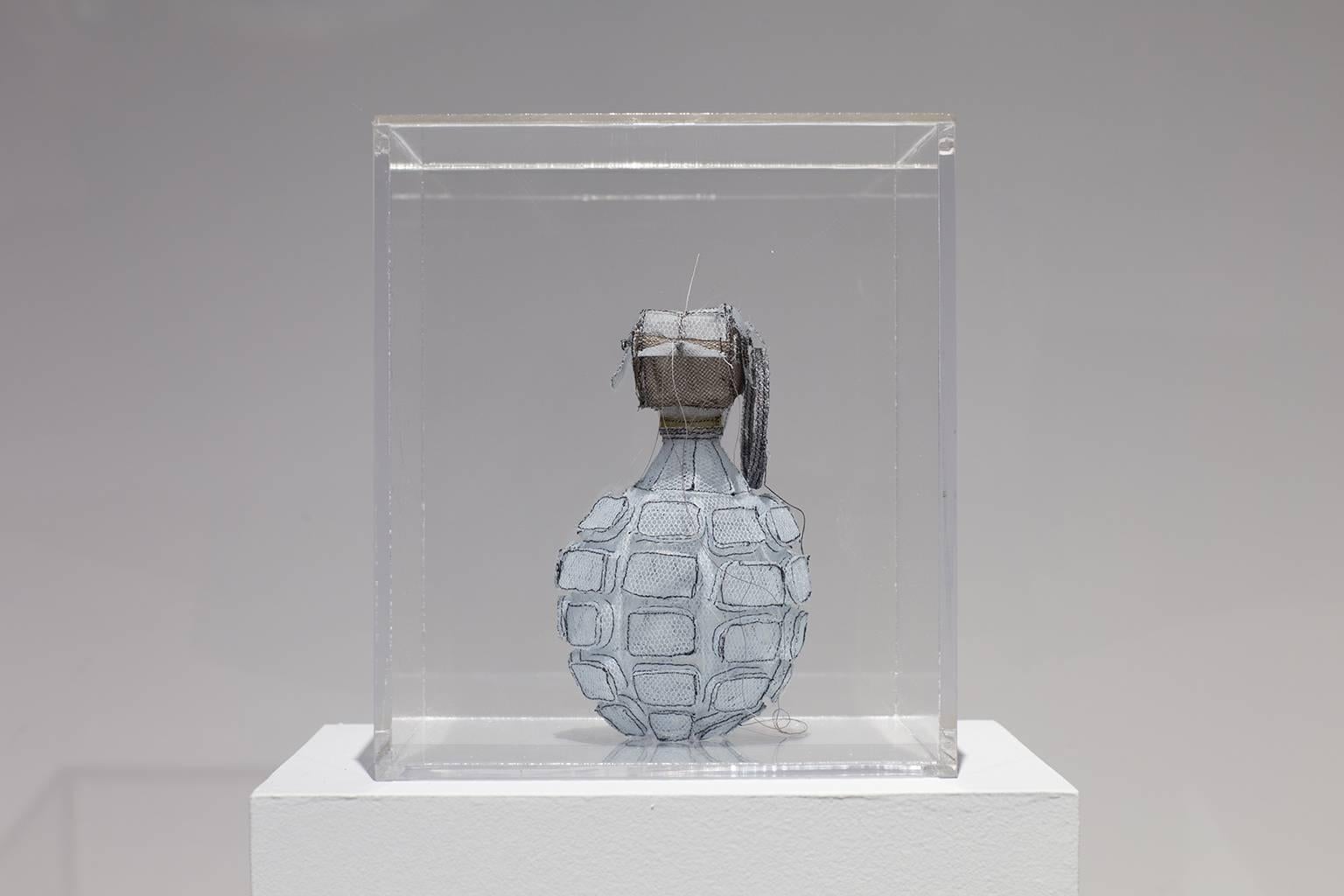 Reliques: Grenade - Sculpture by Jannick Deslauriers