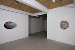 The Other Side of The Sky, Abstract Oil Painting on Wood Panel, 2010+