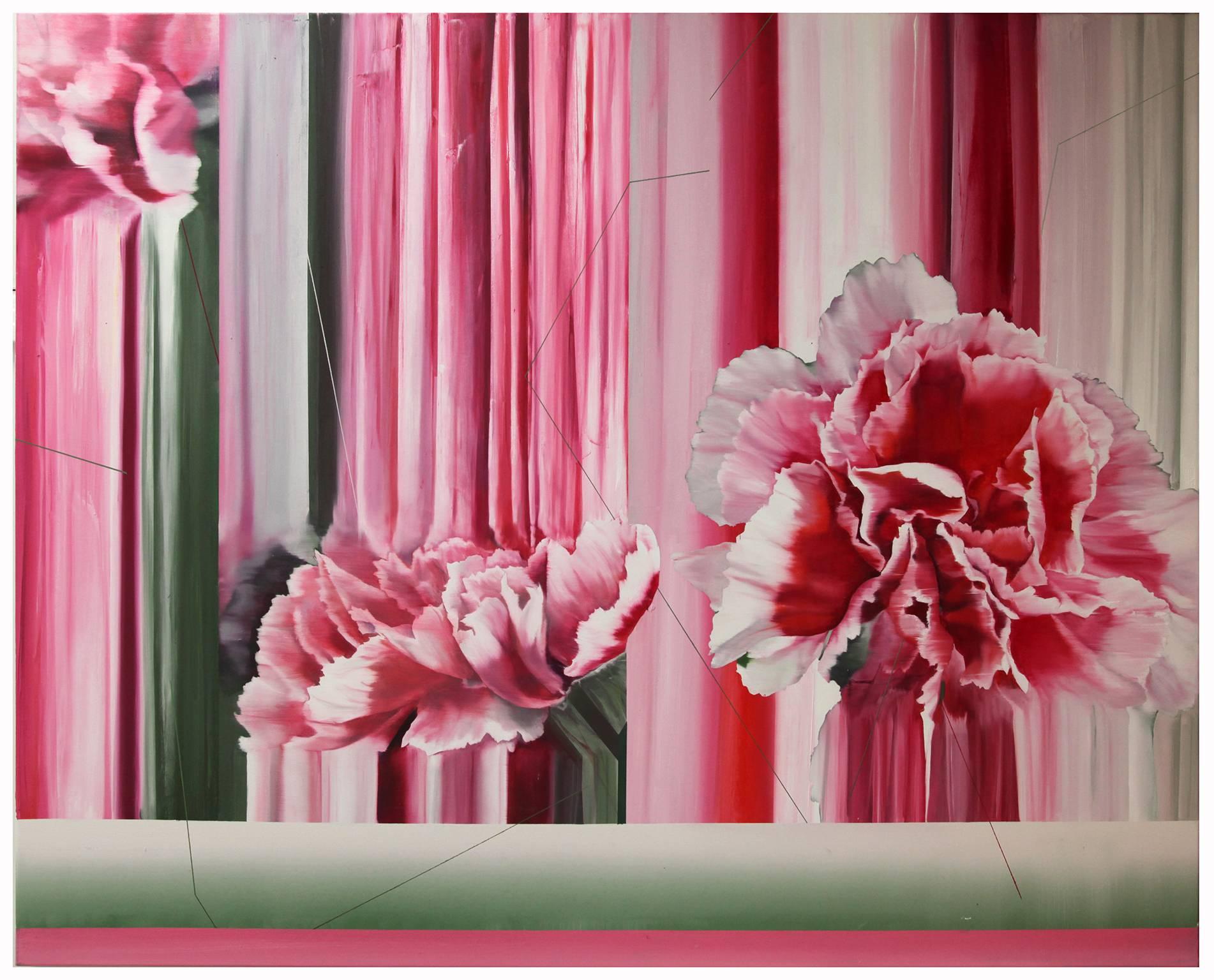Abstract Painting di Hédy Gobaa - Œillet 02