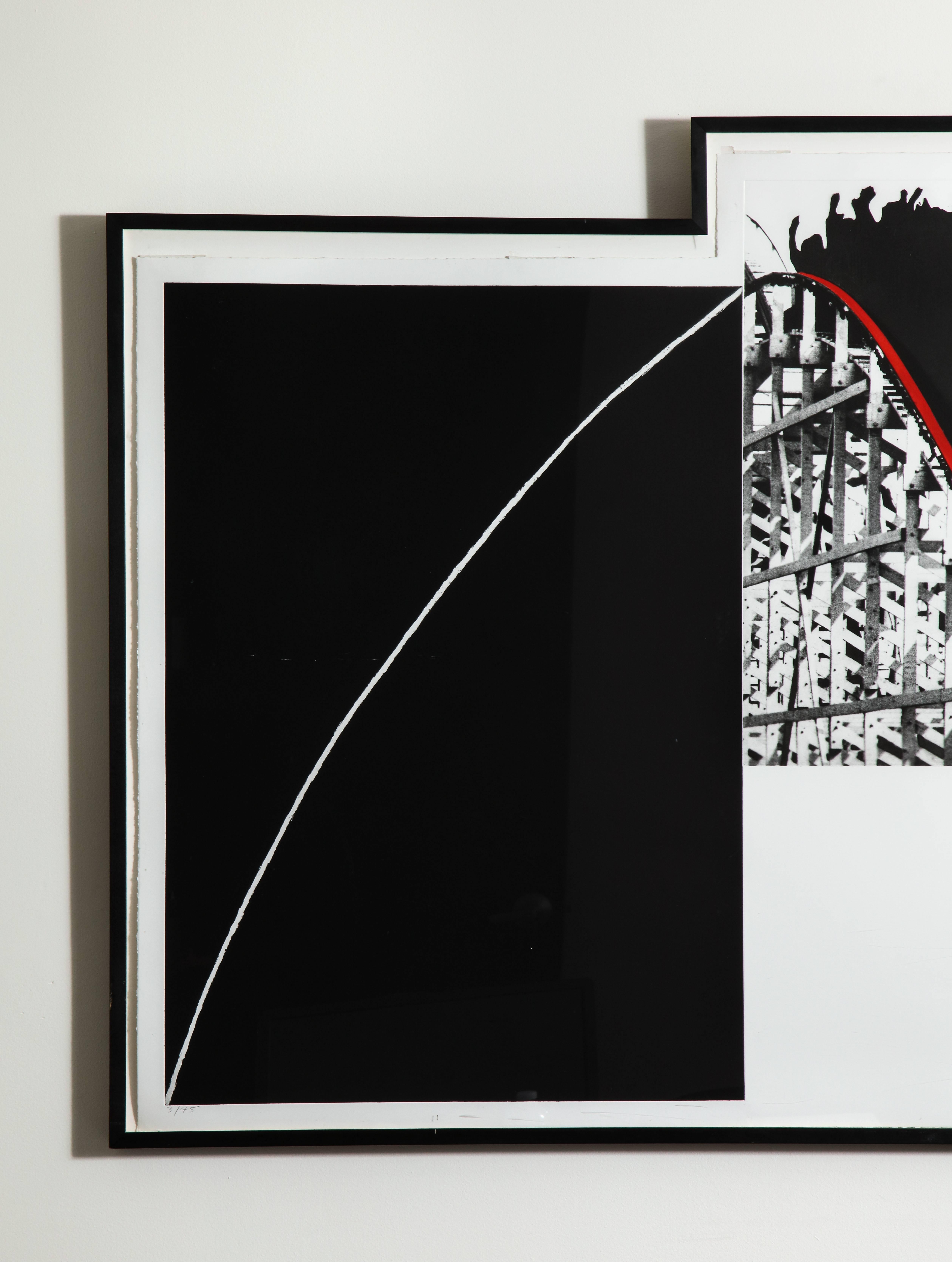 Achterbahn (Konzeptionell), Print, von John Baldessari