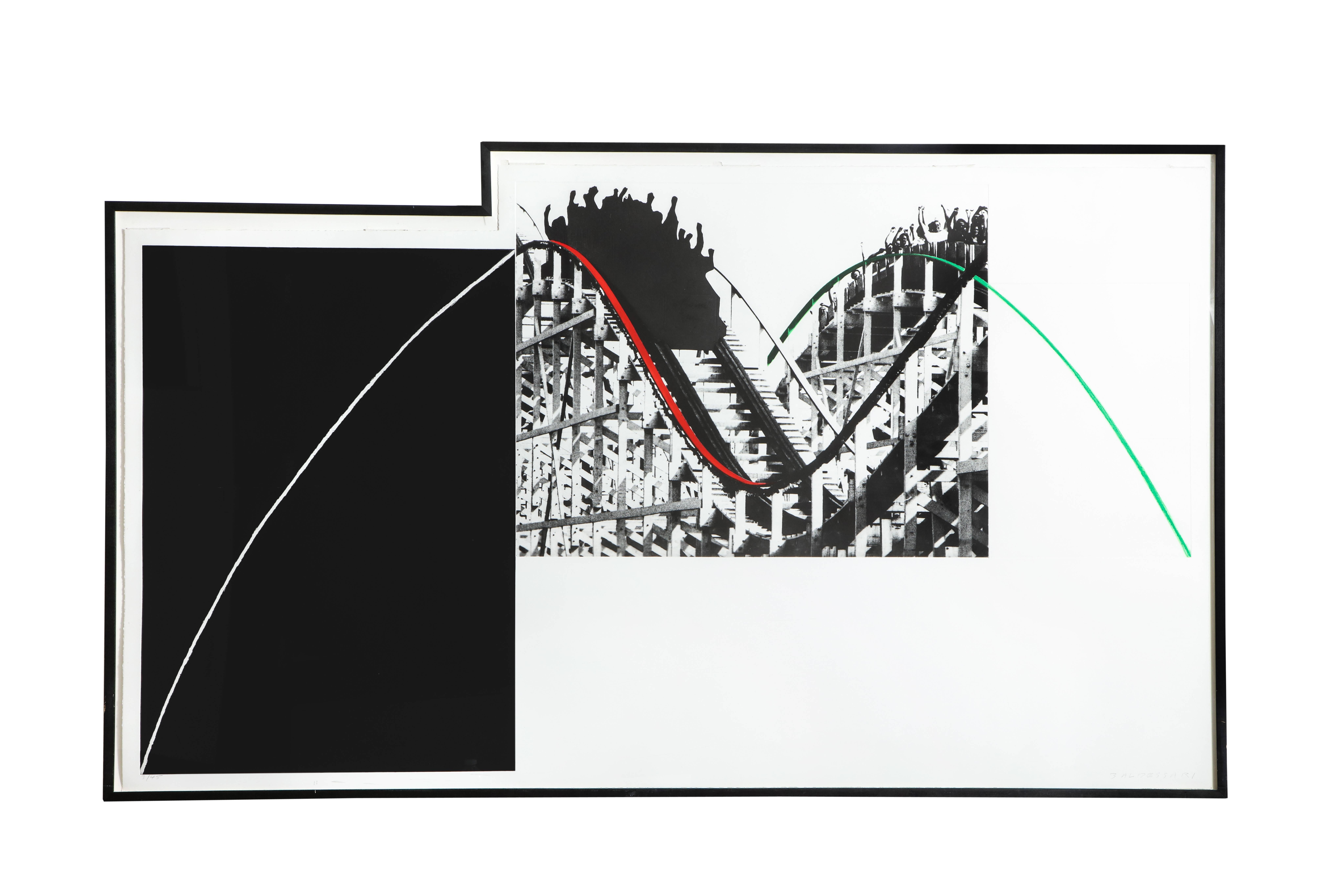 Achterbahn – Print von John Baldessari
