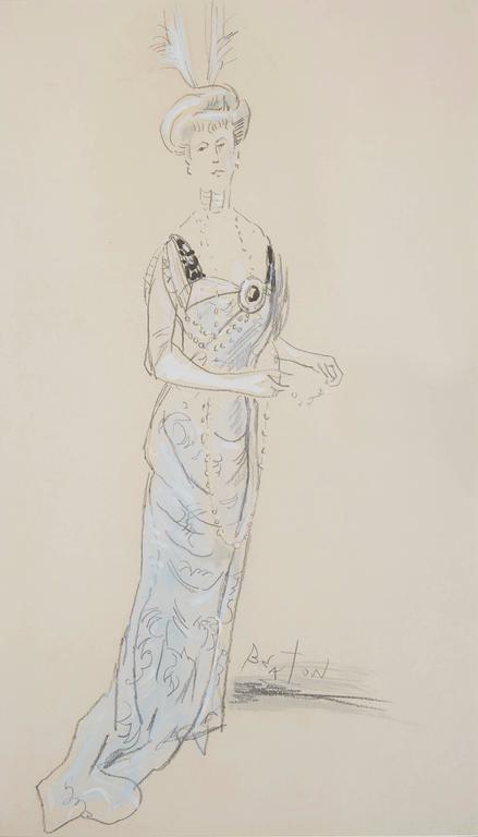 Cecil Beaton - Costume Design for Mrs. Higgins For Sale at 1stDibs