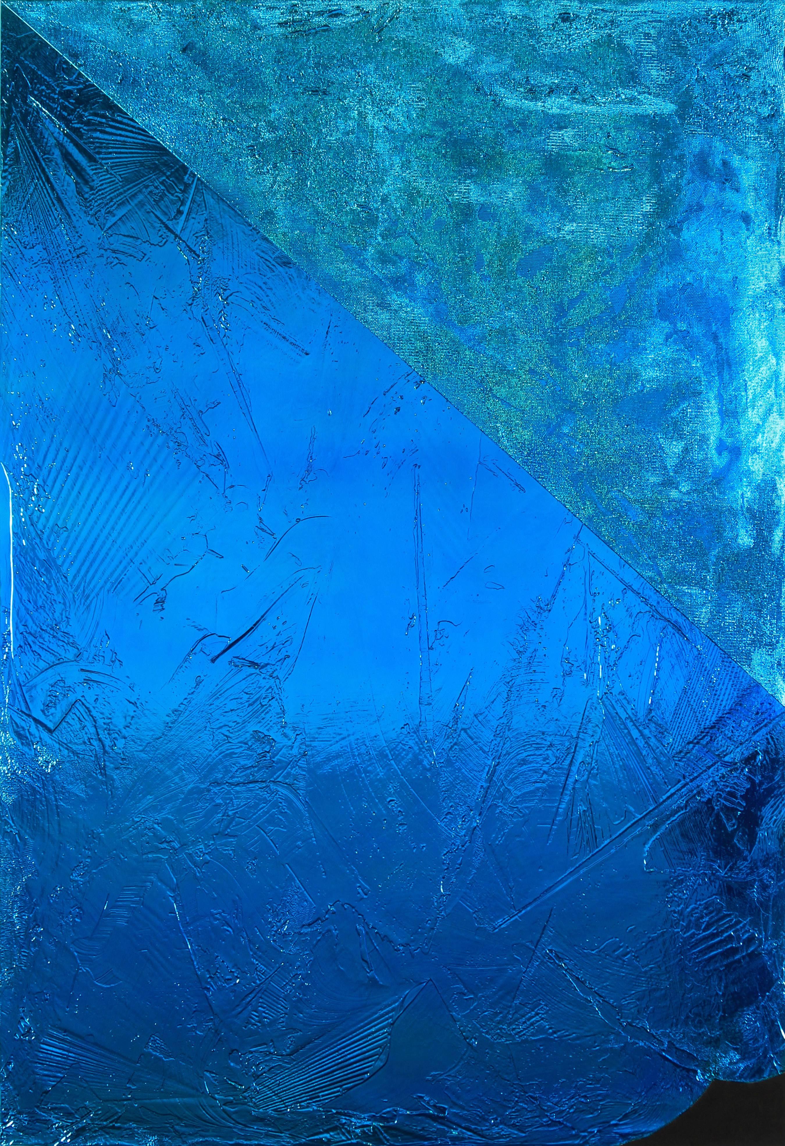 Jimi Gleason Abstract Painting – Der Keilabsatz