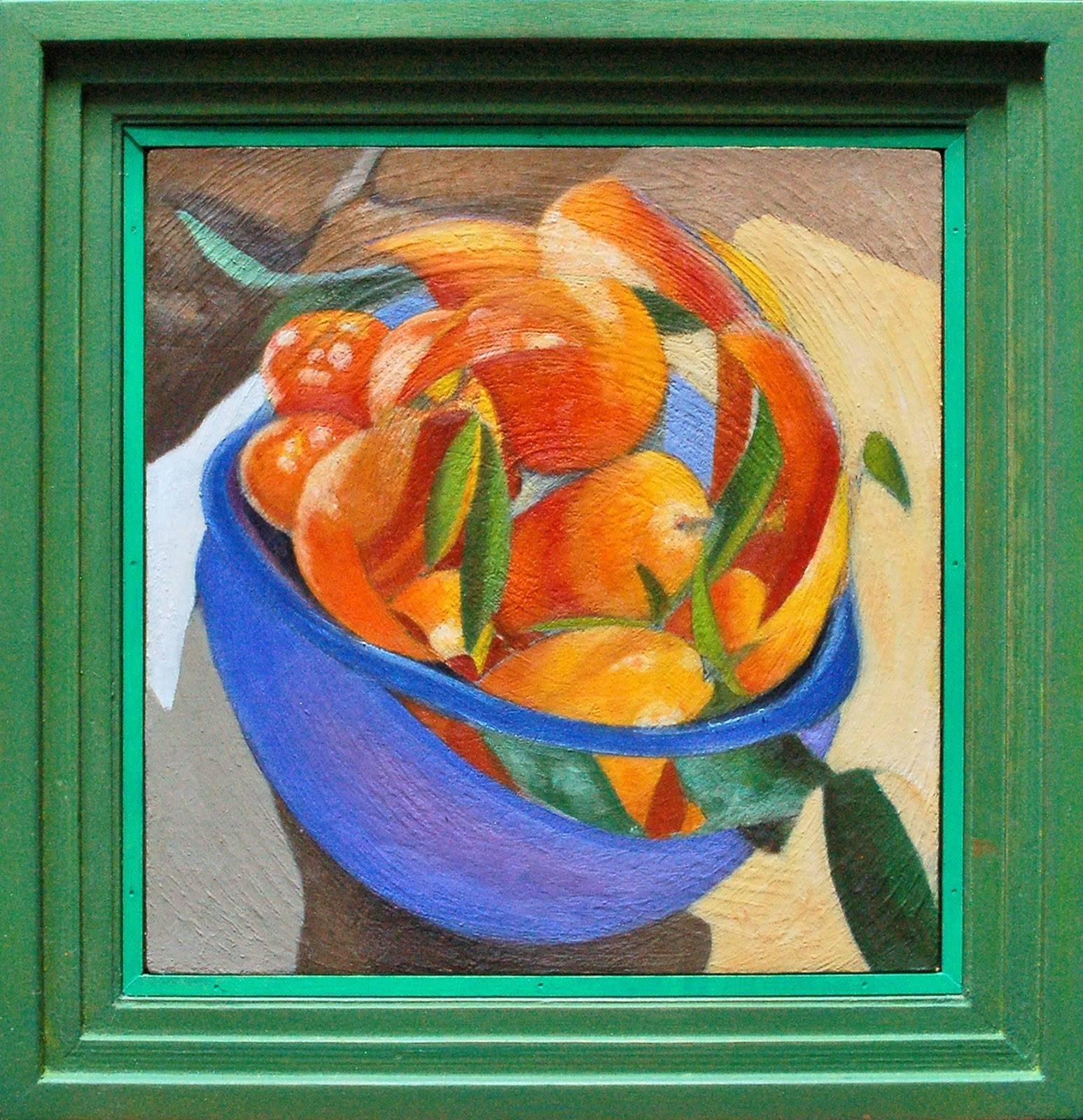 Mikel Alatza Still-Life Painting – Obstschale #2